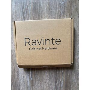 Ravinte 10 Pack of Brushed Nickel Cup Drawer Pulls